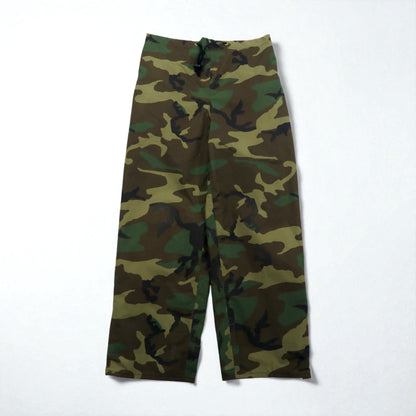US ARMY 90s GORE-TEX Nylon Overpants, Size M, Khaki Camouflage, USCAVALRY
