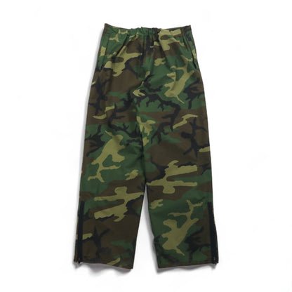 US ARMY 90s GORE-TEX Nylon Overpants, Size M, Khaki Camouflage, USCAVALRY