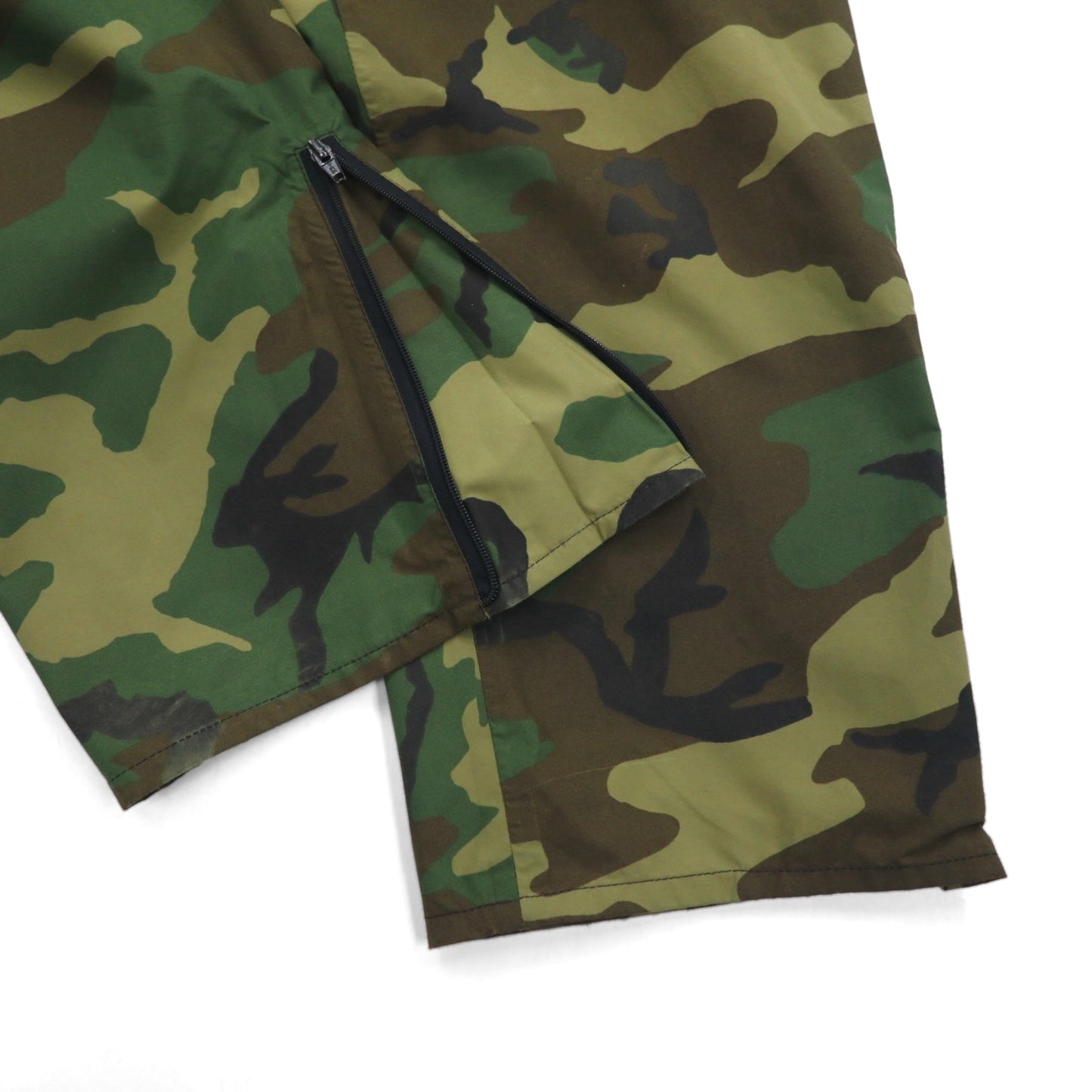 US ARMY 90s GORE-TEX Nylon Overpants, Size M, Khaki Camouflage, USCAVALRY