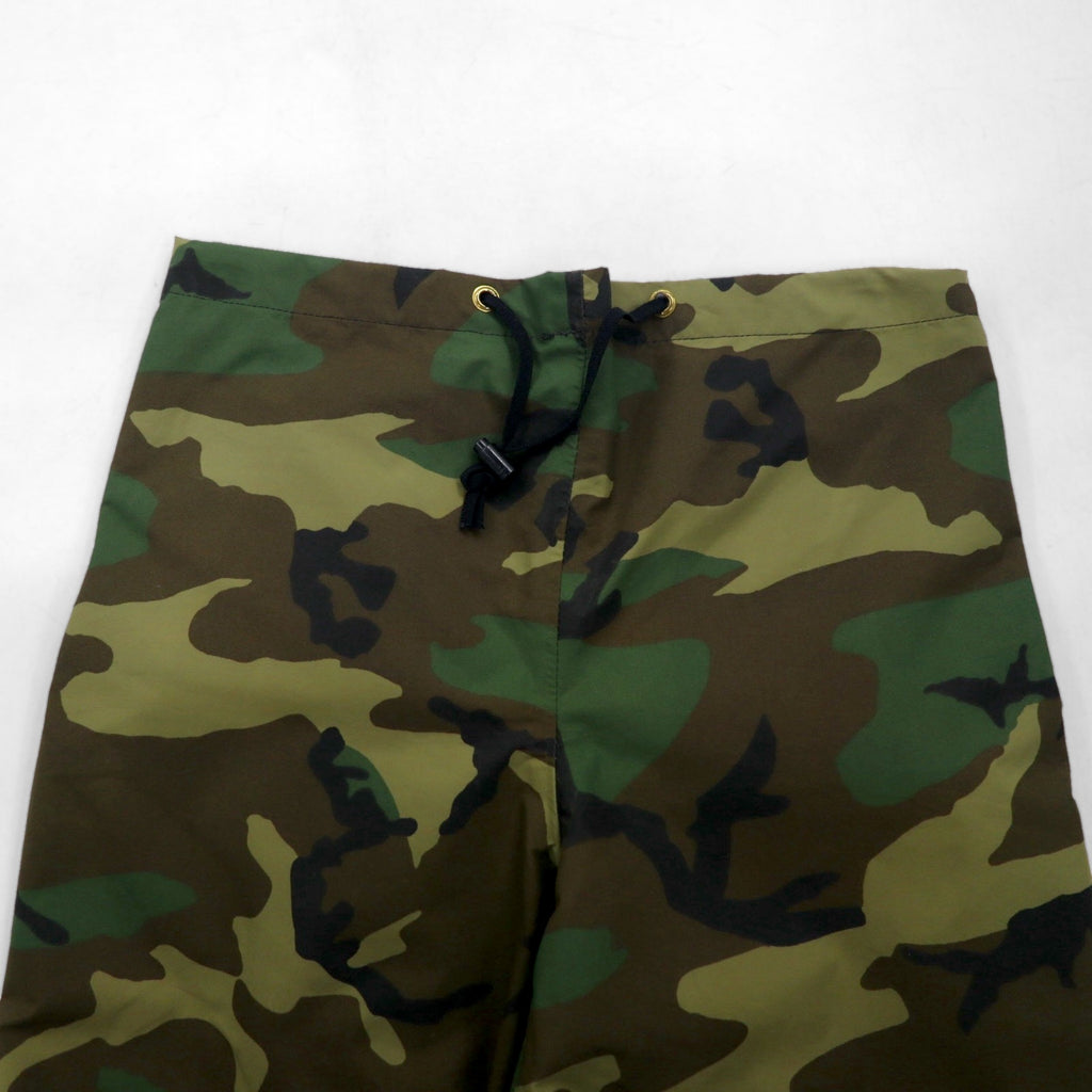 US ARMY 90s GORE-TEX Nylon Overpants, Size M, Khaki Camouflage, USCAVALRY