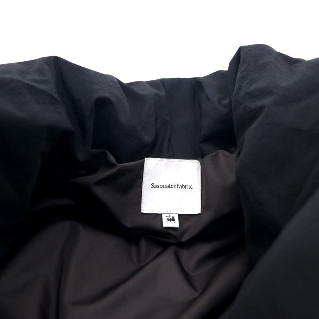 Sasquatchfabrix. Oriental Down Coat ORIENTAL DOWN COAT S Black All-over Pattern Tie-dye Snap Button 20AW-JKH-002