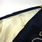 HOUSTON 90年代 スカジャン スーベニアジャケット L ナイロン 飛有棲屯 Japan 龍