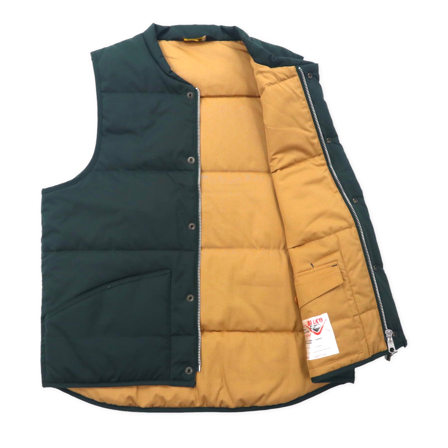 BLUCO Thinstrate QUILTED VEST M Green Cotton Polyester 65/35 Cross