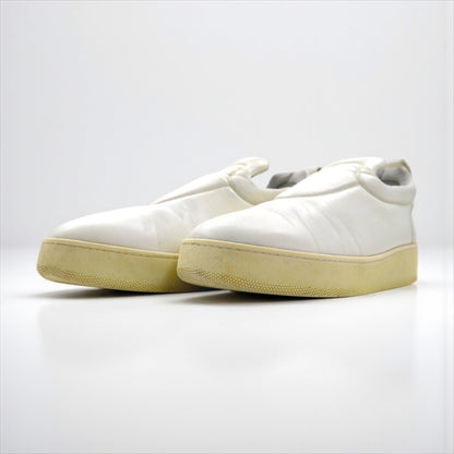 CELINE プルオン PULL ON レザー スリッポン スニーカー 27cm ホワイト 35 314533RPOC.01OP フィービー期 イタリア製