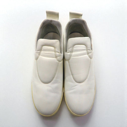 CELINE プルオン PULL ON レザー スリッポン スニーカー 27cm ホワイト 35 314533RPOC.01OP フィービー期 イタリア製