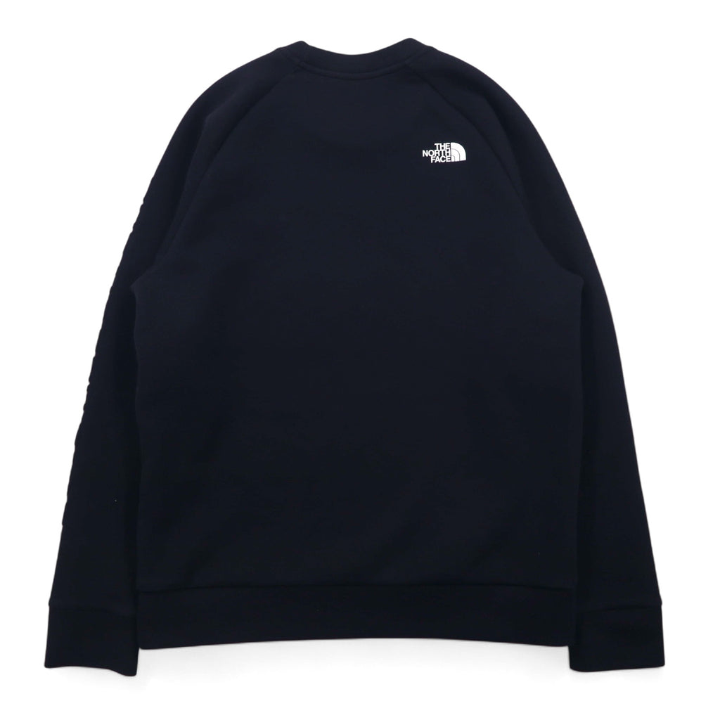 THE NORTH FACE Tech Air Sweat Crew NT12087, Medium, Black, Polyester, Rayon, Sleeve Logo