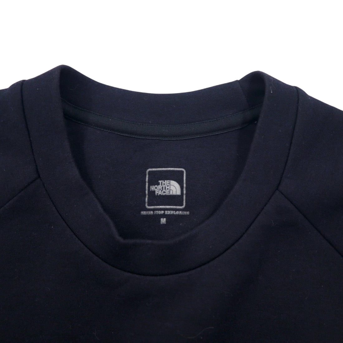 THE NORTH FACE Tech Air Sweat Crew NT12087, Medium, Black, Polyester, Rayon, Sleeve Logo