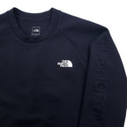 THE NORTH FACE Tech Air Sweat Crew NT12087, Medium, Black, Polyester, Rayon, Sleeve Logo