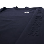 THE NORTH FACE Tech Air Sweat Crew NT12087, Medium, Black, Polyester, Rayon, Sleeve Logo