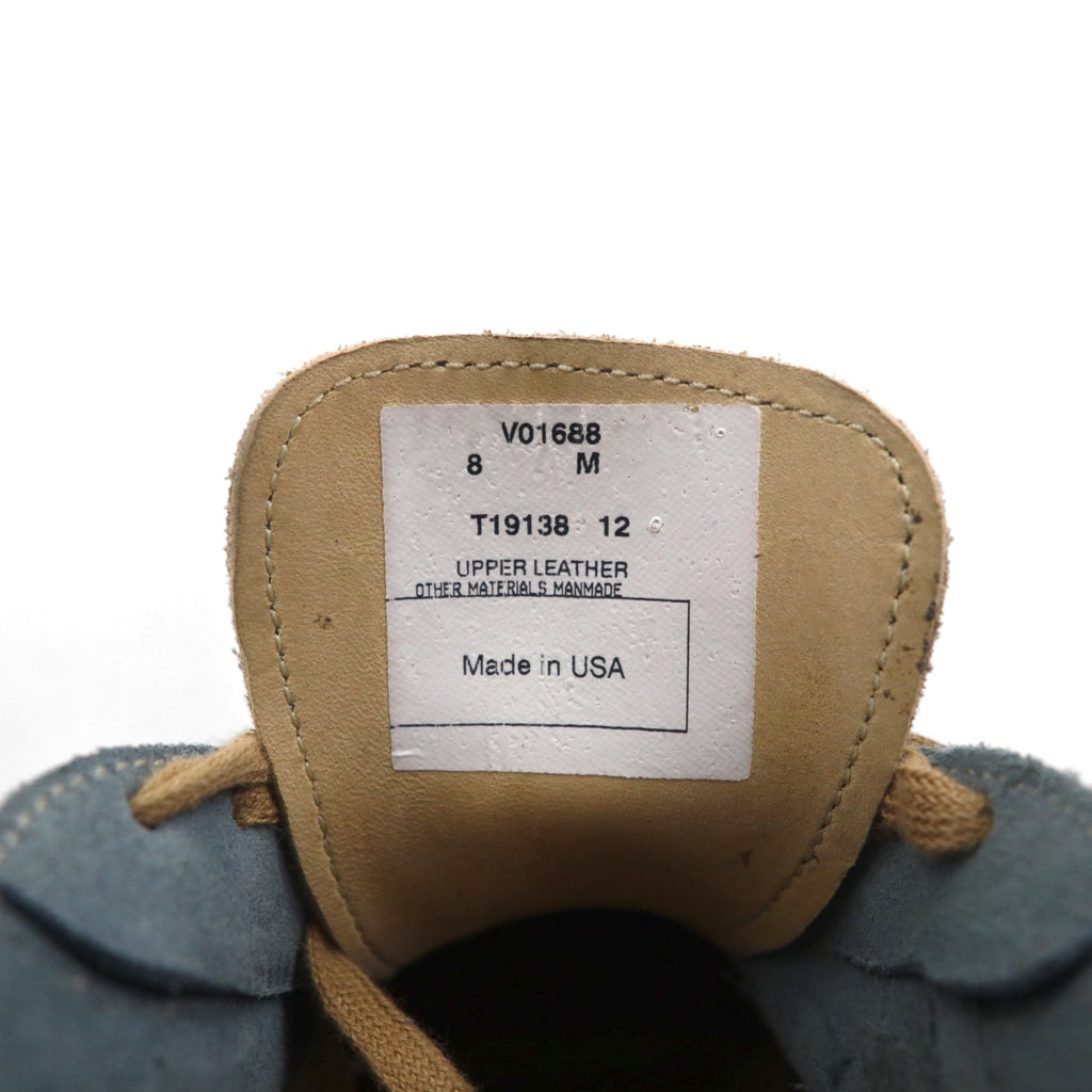 Vintage Shoe Company USA-Made Suede Leather Saddle Shoes, Size 26cm, Beige, V01688, T19138