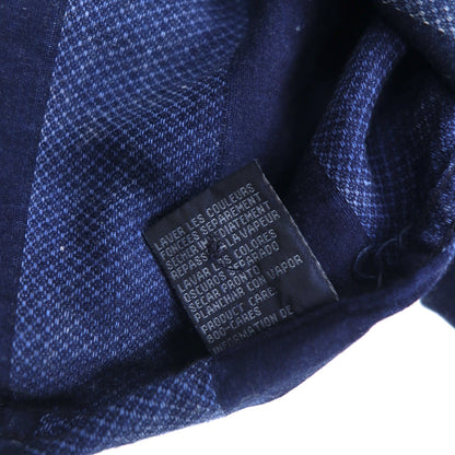 Polo by Ralph Lauren 90s Chemical Wash Striped Shirt XXL Blue Small Pony Embroidery