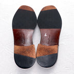 COLE HAAN Split Toe U-Tip Dress Shoes 26.5cm Brown Leather 01595