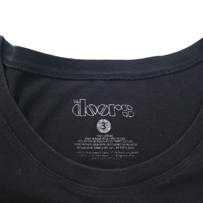 THE DOORS ドアーズ オフィシャル ロック バンド Tシャツ L ブラック コットン