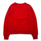 USA製 90年代 NBA シカゴブルズ CHICAGO BULLS プリント スウェット L レッド NUTMEG