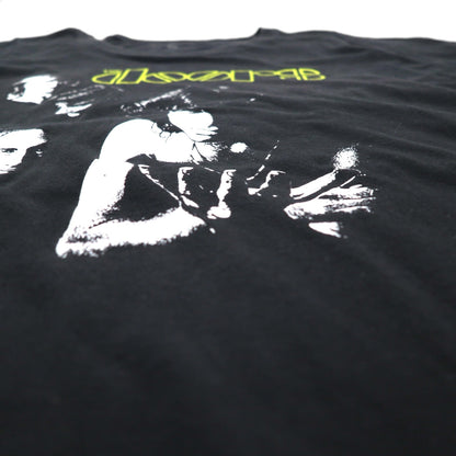 THE DOORS ドアーズ オフィシャル ロック バンド Tシャツ L ブラック コットン