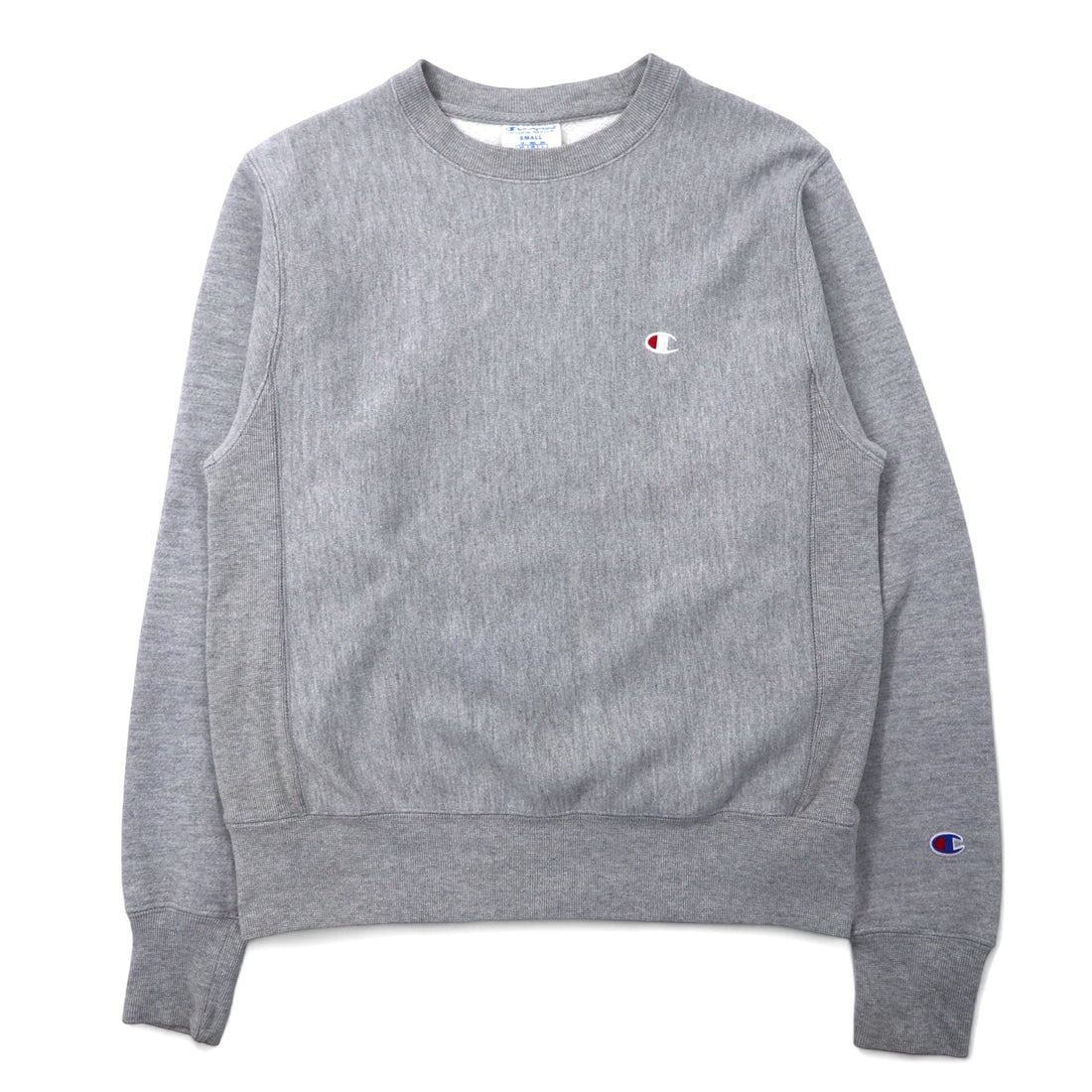 日本然リトテ-古着オンライン-Champion リバースウィーブ スウェット L グレー コットン 青単タグ 復刻 REVERSE WEAVE ホンジュラス製-Champion Reverse Weave Sweatshirt L Gray Cotton Single Blue Tag Reprint REVERSE WEAVE Honduras Made