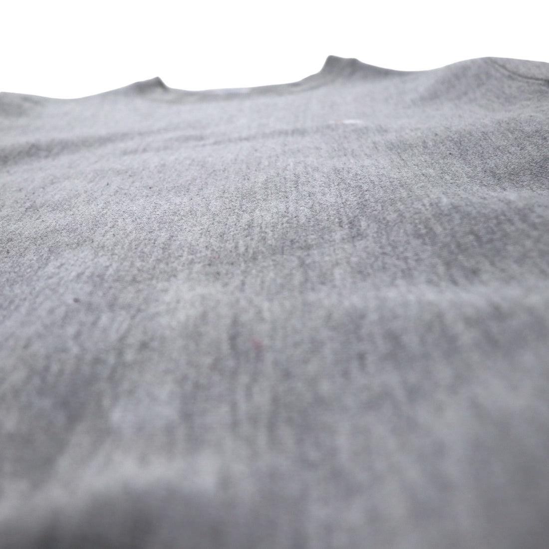 Champion Reverse Weave Sweatshirt L Grey Cotton Blue Single Tag Reprint REVERSE WEAVE Made in Honduras