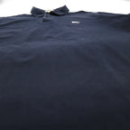BURBERRY BRIT Nova Check Polo Shirt, Size XL, Navy, Cotton, Pique, Single Logo Embroidery, Made in Turkey