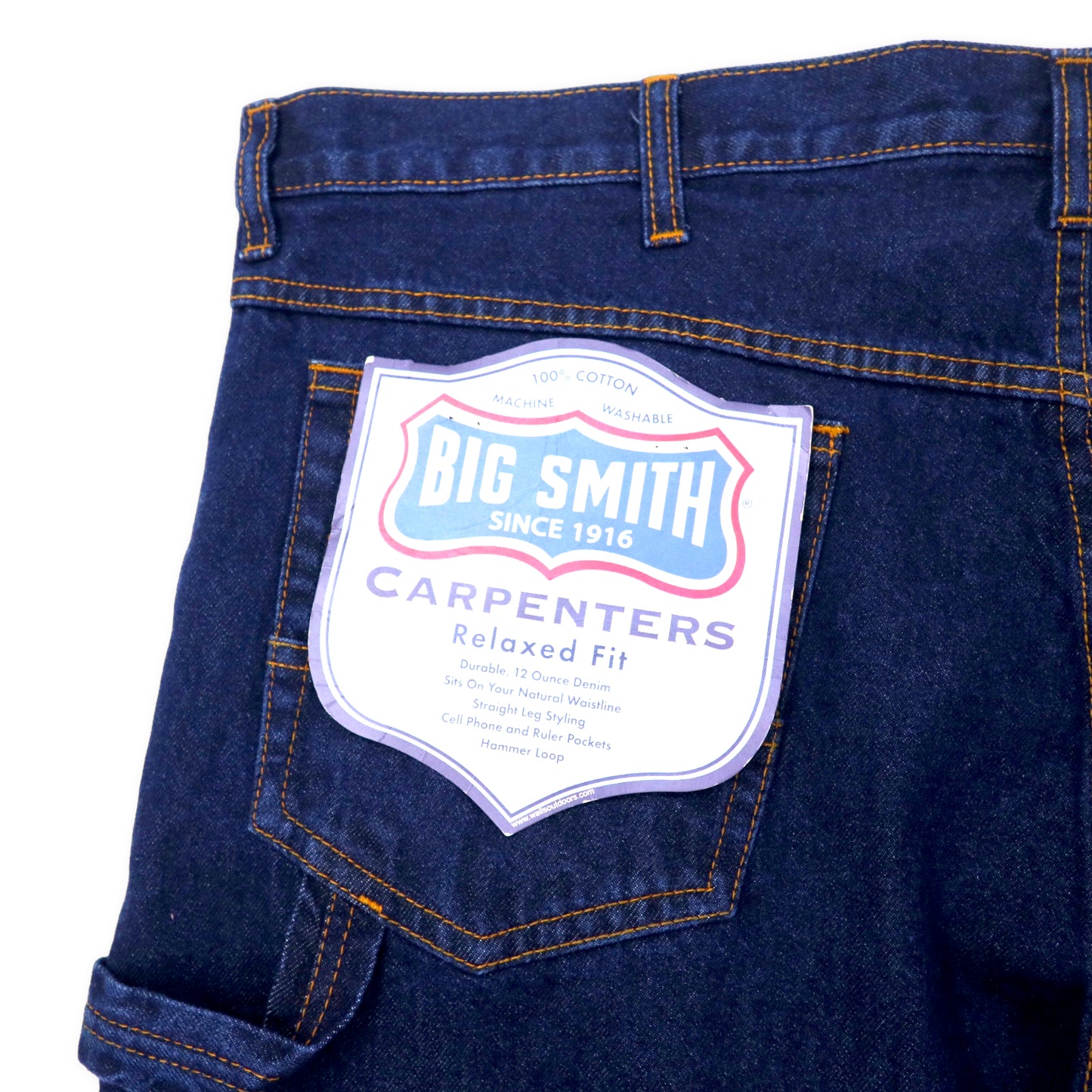 BIG SMITH デニム ペインターパンツ 40 ブルー CARPENTERS Relaxed Fit デッドストック 未使用品