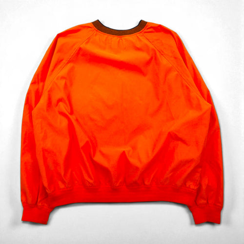 90s Vintage Sport Jacket ピステ プルオーバー ナイロンジャケット ジャージ M オレンジ IVY CREW