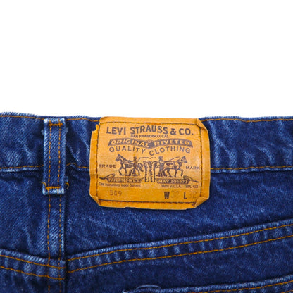 Levi's 1980s Made in USA 509 Orange Tab Denim Jeans, Size XL, Indigo, 40509-0215