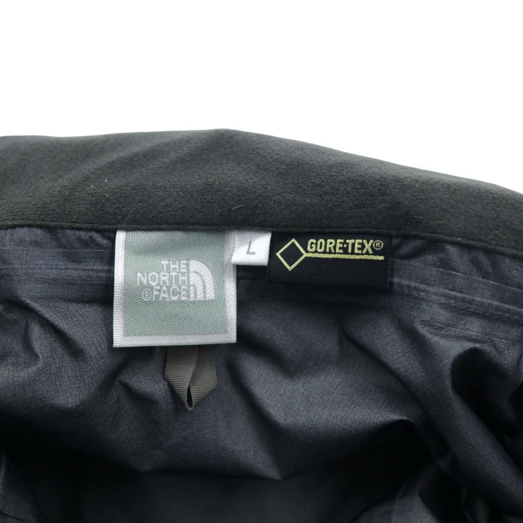 THE NORTH FACE Raintex Plasma Gore-Tex Waterproof Mountain Parka Set Up L Blue Navy Nylon NPW11402
