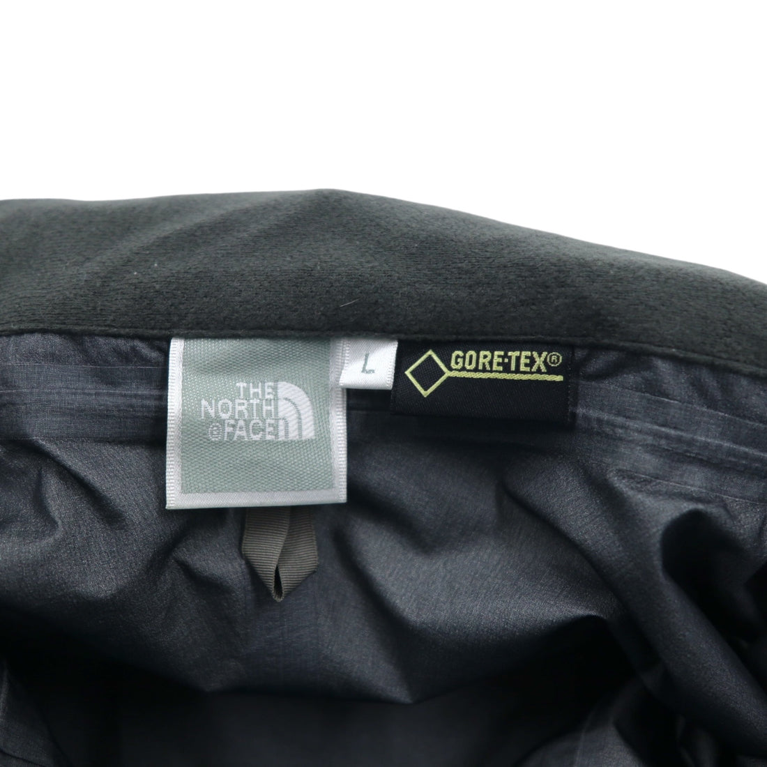 THE NORTH FACE Raintex Plasma Gore-Tex Waterproof Mountain Parka Set Up L Blue Navy Nylon NPW11402