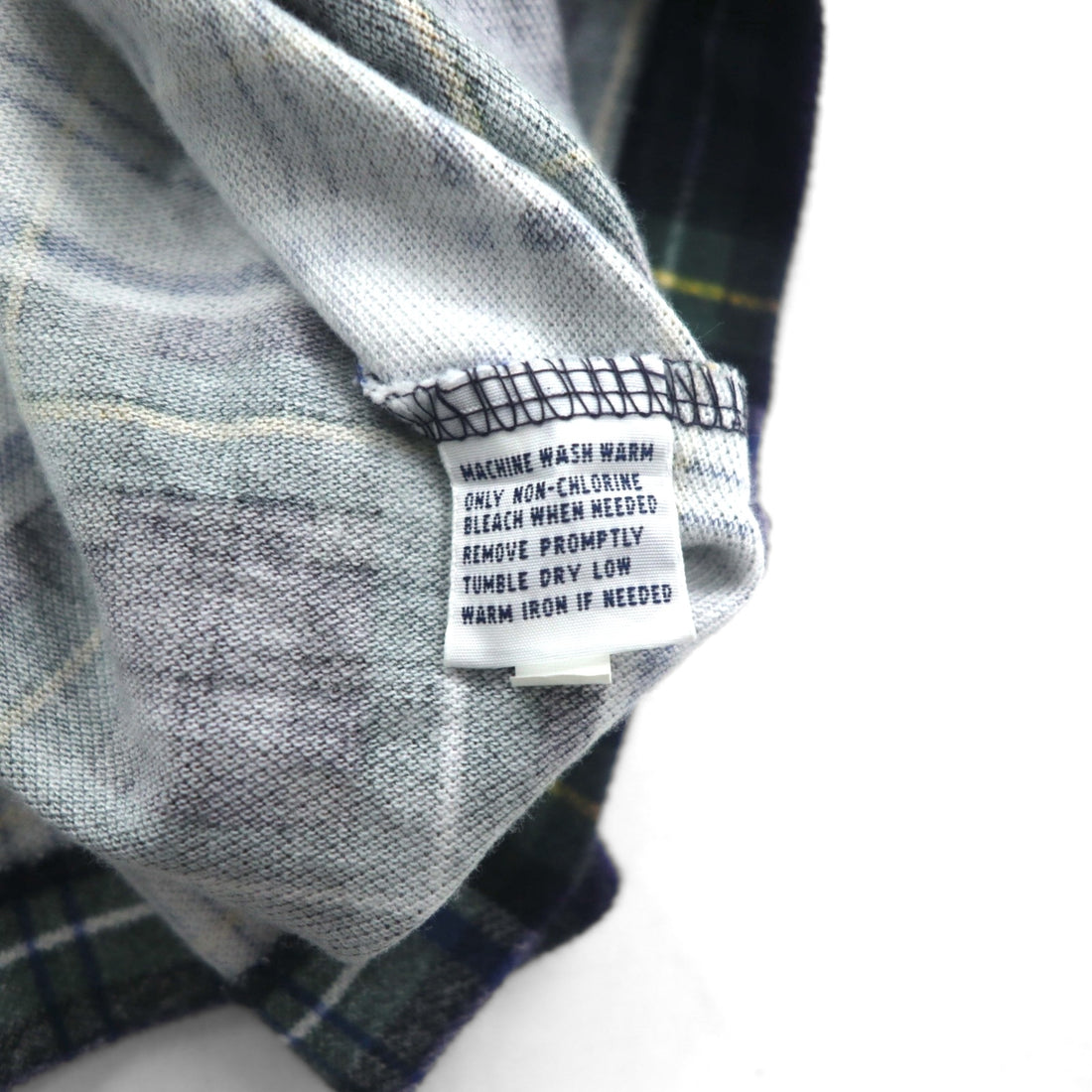 Polo by Ralph Lauren 90年代 ビッグポニー刺繍 ポロシャツ 3XL ネイビー グリーン チェック 未使用品