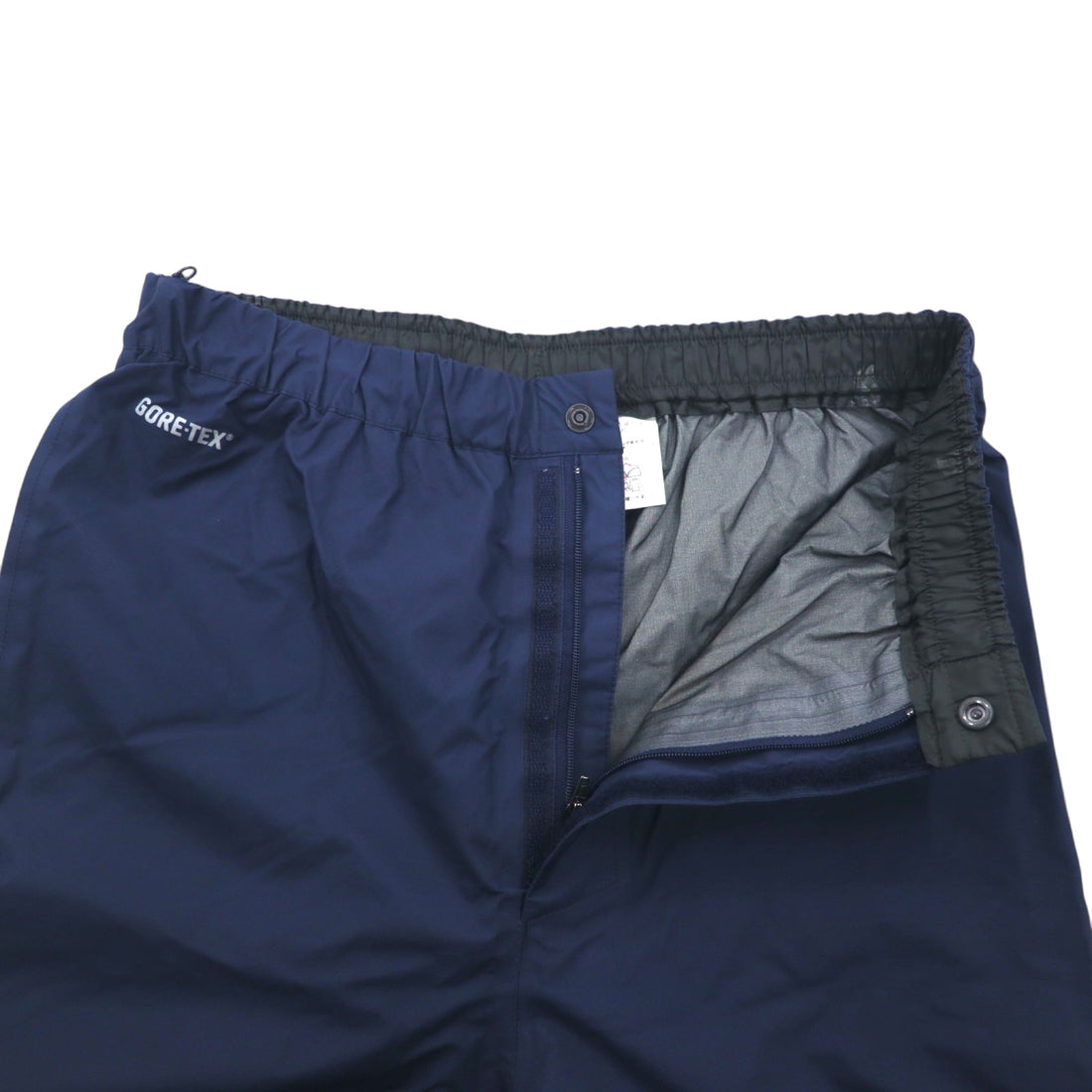 THE NORTH FACE Raintex Plasma Gore-Tex Waterproof Mountain Parka Set Up L Blue Navy Nylon NPW11402