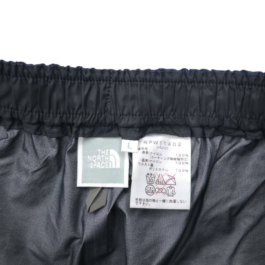 THE NORTH FACE Raintex Plasma Gore-Tex Waterproof Mountain Parka Set Up L Blue Navy Nylon NPW11402