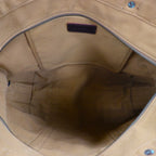 Polo Ralph Lauren tote bag in beige canvas with embroidered pony.