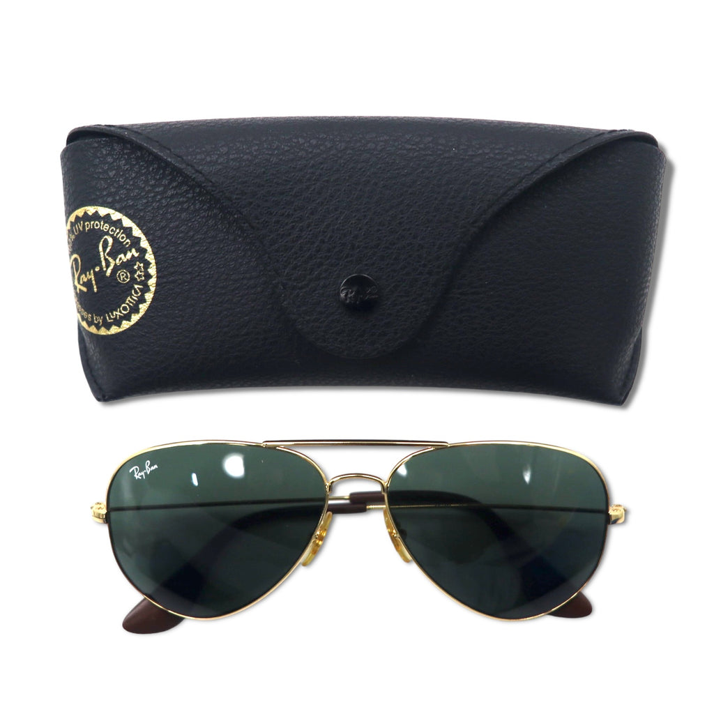 Ray-Ban Young Star Teardrop Sunglasses Gold Metal RB3558 001/71 58◻︎11 140 3N YOUNGSTER