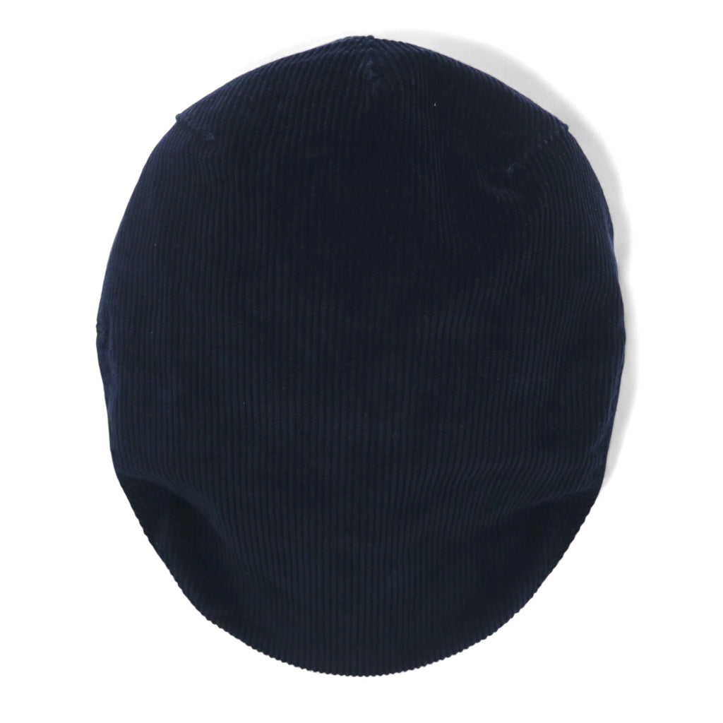 Polo by Ralph Lauren Corduroy Driver Cap Hunting Cap L/XL Black Small Pony Embroidery