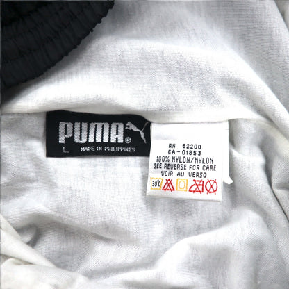 PUMA 90s Track Jacket Jersey Set L Black Nylon