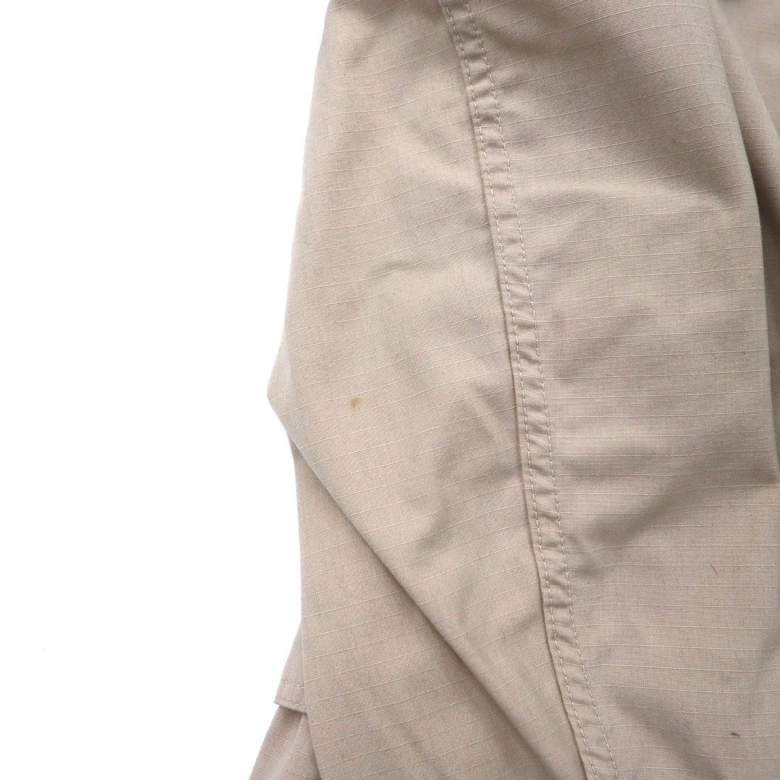 Engineered Garments USA made ripstop storm bal collar coat XS beige nylon cotton