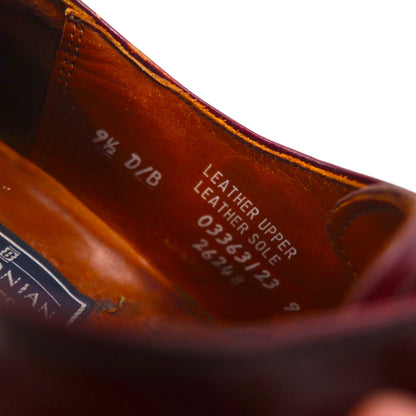 BOSTONIAN ストレートチップ ドレスシューズ 27.5cm キャップトゥ メダリオン 革靴