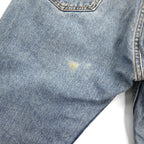Levi's 90s Made in USA 505 Straight Denim Pants, Size L, Indigo Blue, Zipper Fly, 505-4891