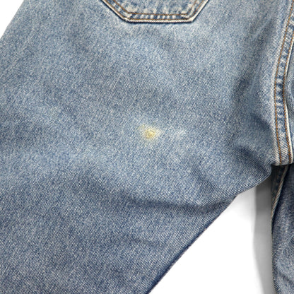 Levi's 90年代 USA製 505 ストレート デニムパンツ L インディゴ ブルー ジッパーフライ 505-4891