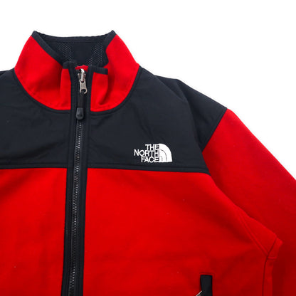 THE NORTH FACE 90年代 フリースジャケット S レッド ブラック ゴアウインドストッパー GORE WINDSTOPPER NL-3501 日本製