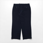 LAUREN RALPH LAUREN 90年代 2タック ワイド コーデュロイパンツ チノパンツ L ネイビー