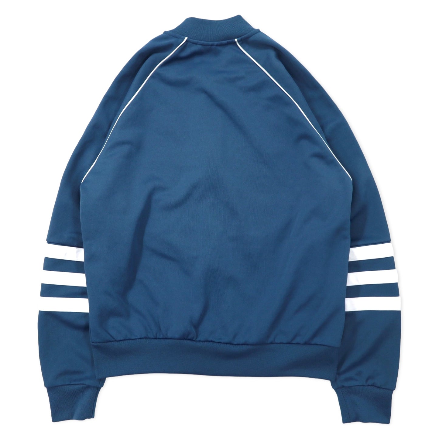 adidas originals ATP型 トラックジャケット ジャージ L ブルー ポリエステル ダブルジップ トレフォイルロゴ 3ストライプス AUTH TRACK TOP DJ2857