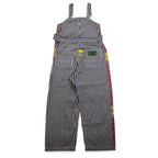 KAPITAL × ZION ROOTSWEAR Overalls 4 Blue Beige Stripe SINGS BOB MARLEY TALKIN' BLUES COLLECTION Bob Marley BK190P011