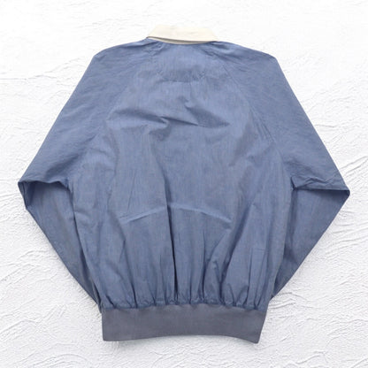 nautica 90年代 プルオーバー シャンブレーシャツ XL ブルー コットン ワンポイントロゴ刺繍