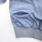 nautica 90s pullover chambray shirt, XL, blue, cotton, one-point logo embroidery