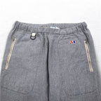 SUNSEA sweatpants L grey cotton LOUIS MALLE ENDING SWEAT