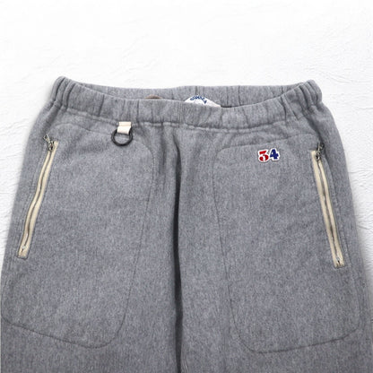 SUNSEA sweatpants L grey cotton LOUIS MALLE ENDING SWEAT