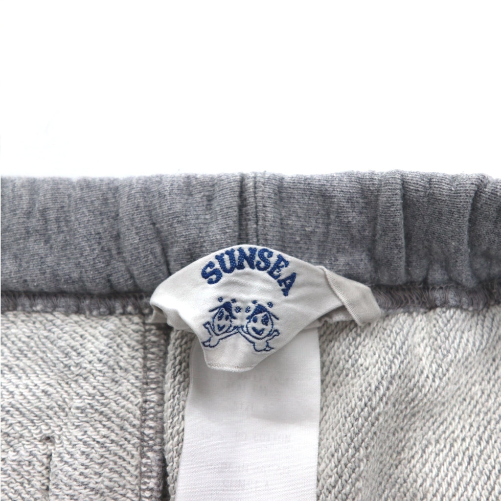 SUNSEA sweatpants L grey cotton LOUIS MALLE ENDING SWEAT