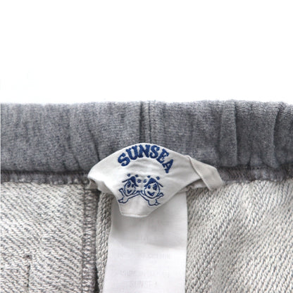 SUNSEA sweatpants L grey cotton LOUIS MALLE ENDING SWEAT