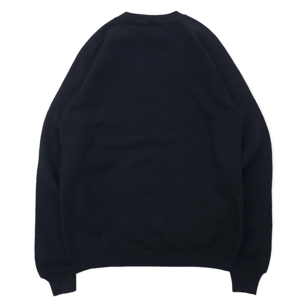 JERZEES USA Made 90s Printed Sweatshirt L Black Cotton Fleece Lining Days of our Lives