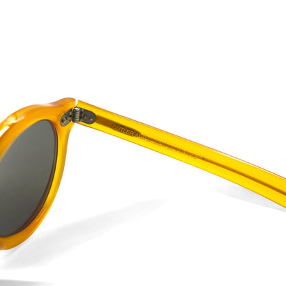 CUTLER AND GROSS LONDON ボストン サングラス イエロー セルフレーム 0197 HAND MADE